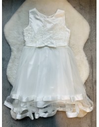 Šaty elegantné biele