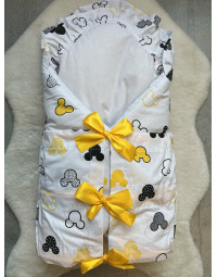 Perinka biela žlté minnie a...